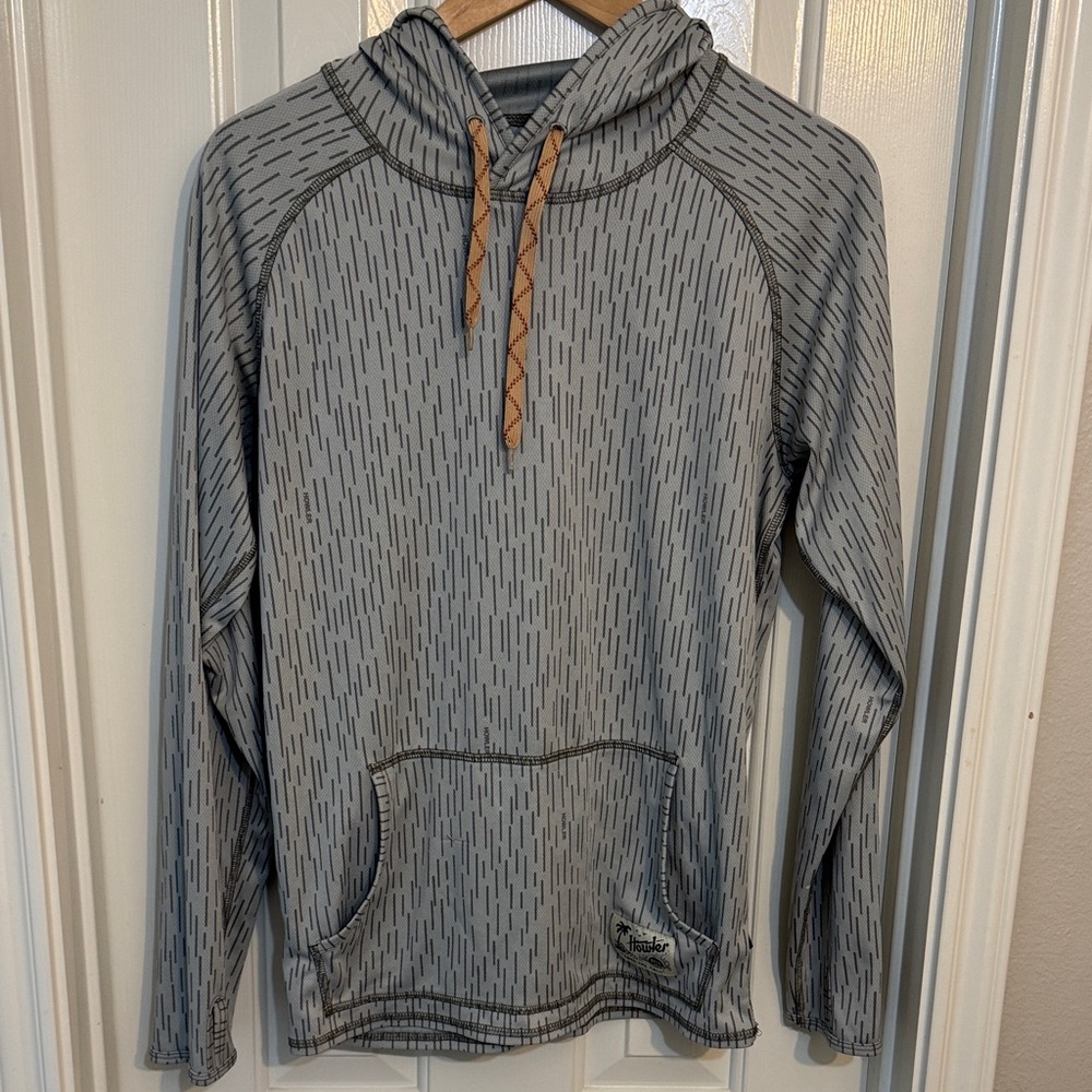 Howler Brothers Gray Striped Men's Hoodie